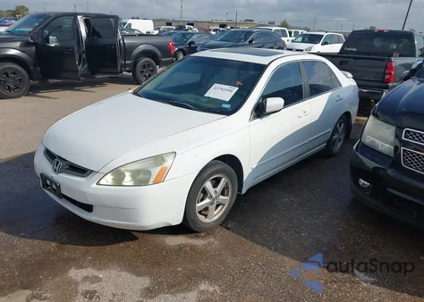 2003 Honda Accord 2.4 Ex z USA, uszkodzony, nr VIN 1HGCM56663A037919